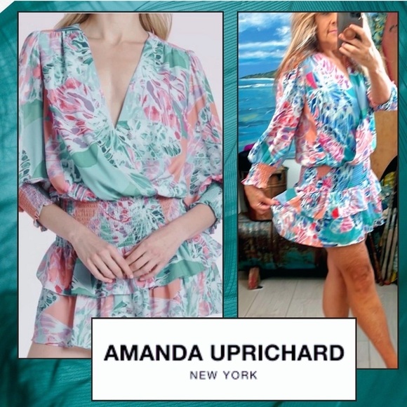 NWT Amanda Uprichard, Arber Dress, Size Medium - Picture 6 of 9